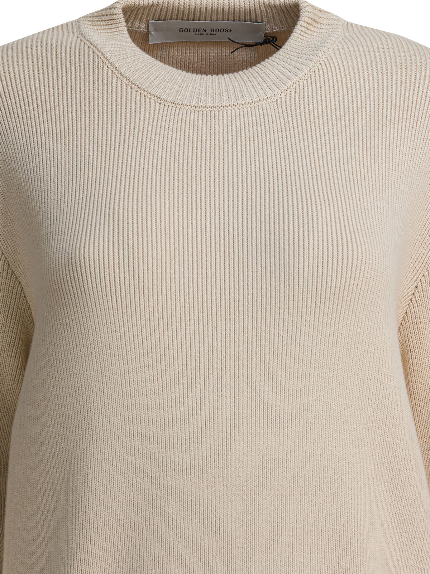 Golden Goose Crewneck Sweater With Logo
