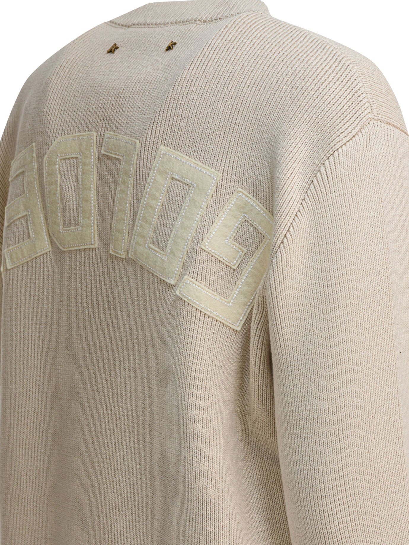 Golden Goose Crewneck Sweater With Logo