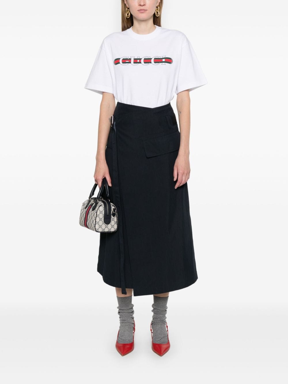Gucci T-shirt In Cotton Jersey With Logo