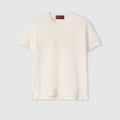 Gucci Cotton Crewneck T-shirt With Logo
