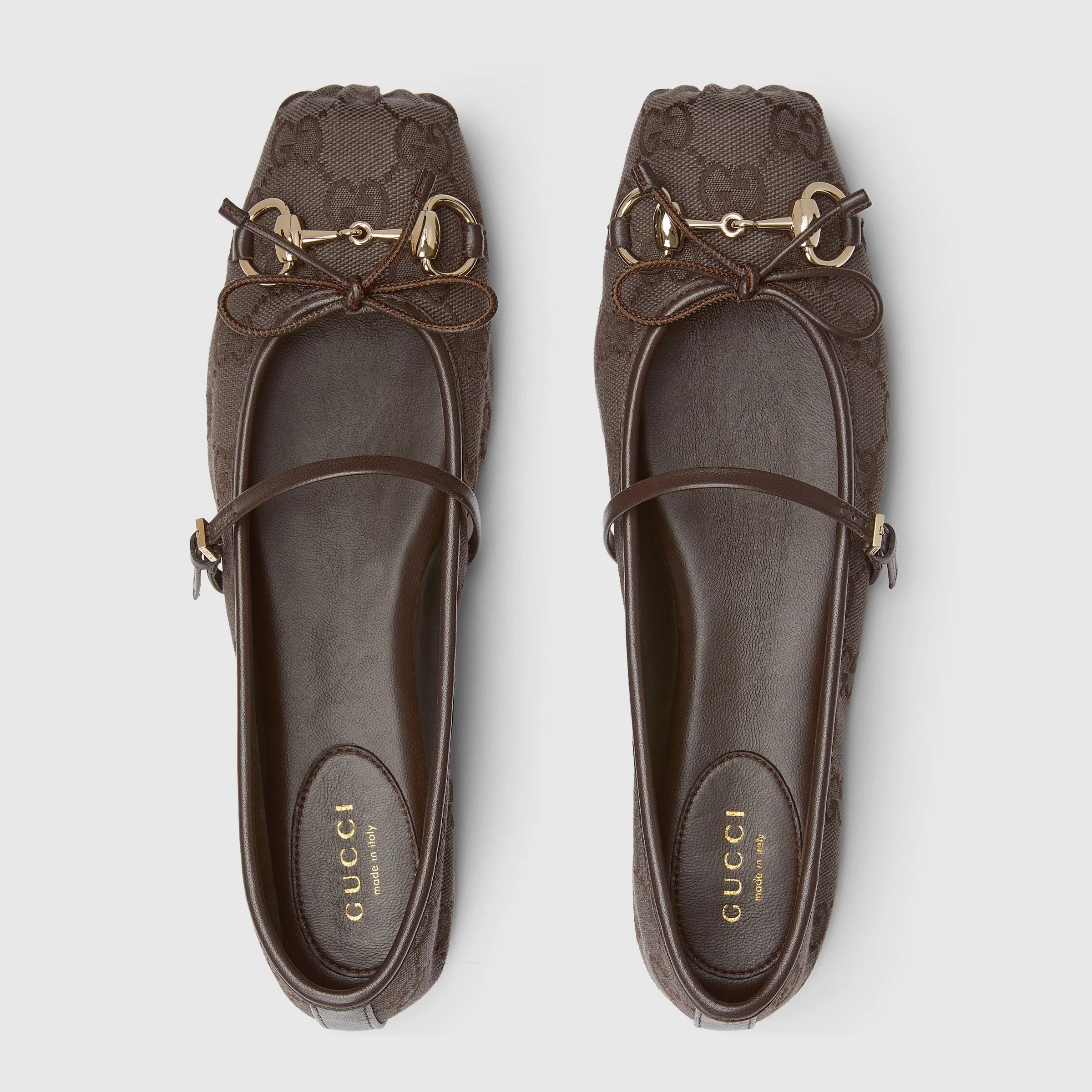 Gucci "gucci Horsebit" Ballet Flats