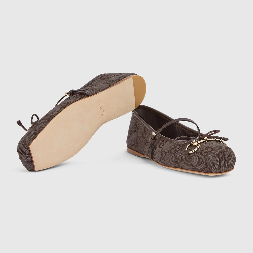 Gucci "gucci Horsebit" Ballet Flats