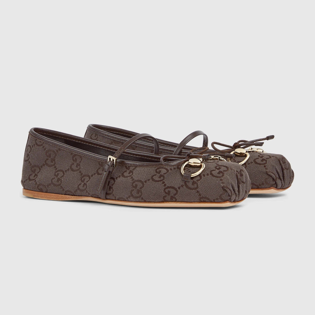 Gucci "gucci Horsebit" Ballet Flats