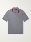 Gucci Short Sleeves Polo Shirt In Wool