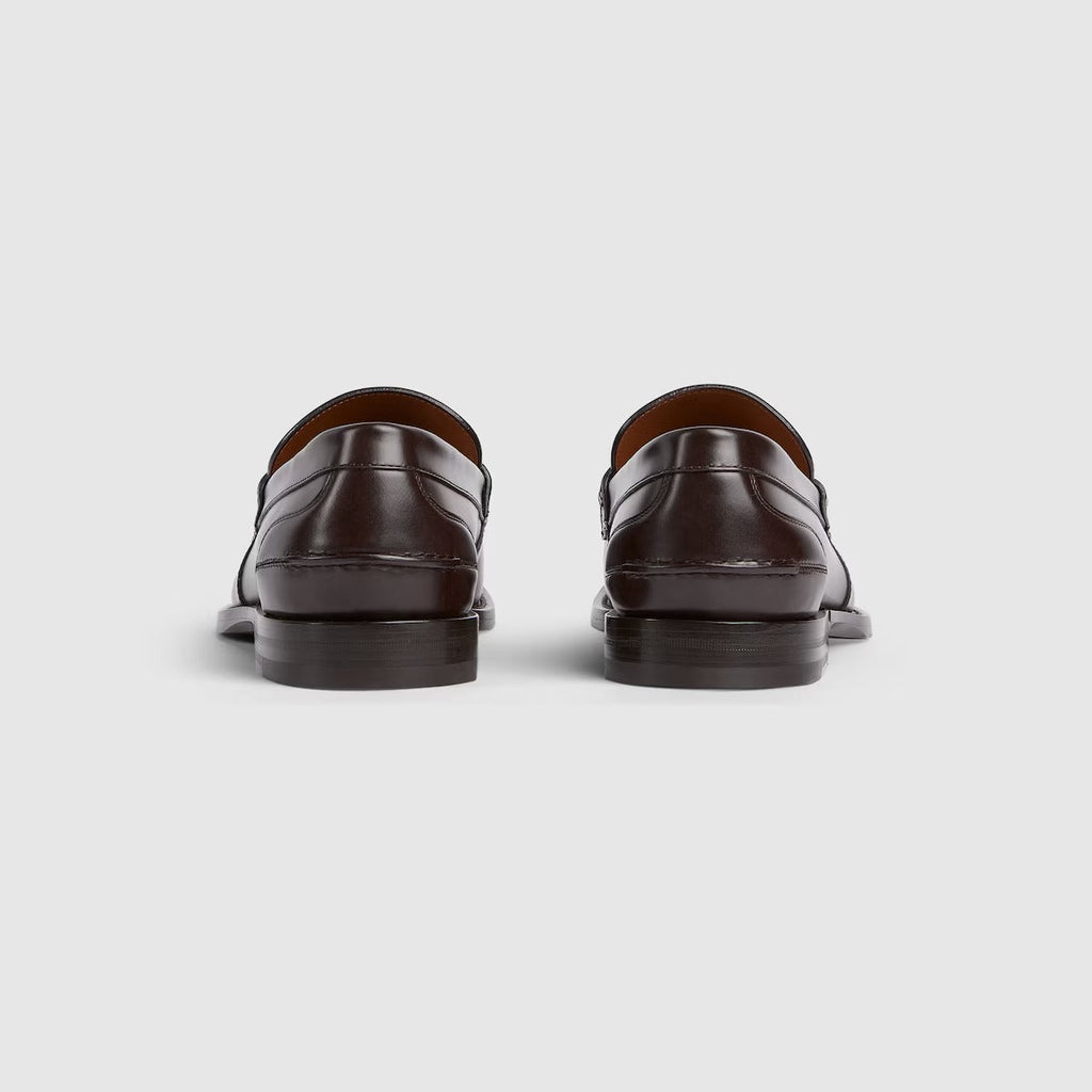 Gucci Leather Loafers With Horsebit