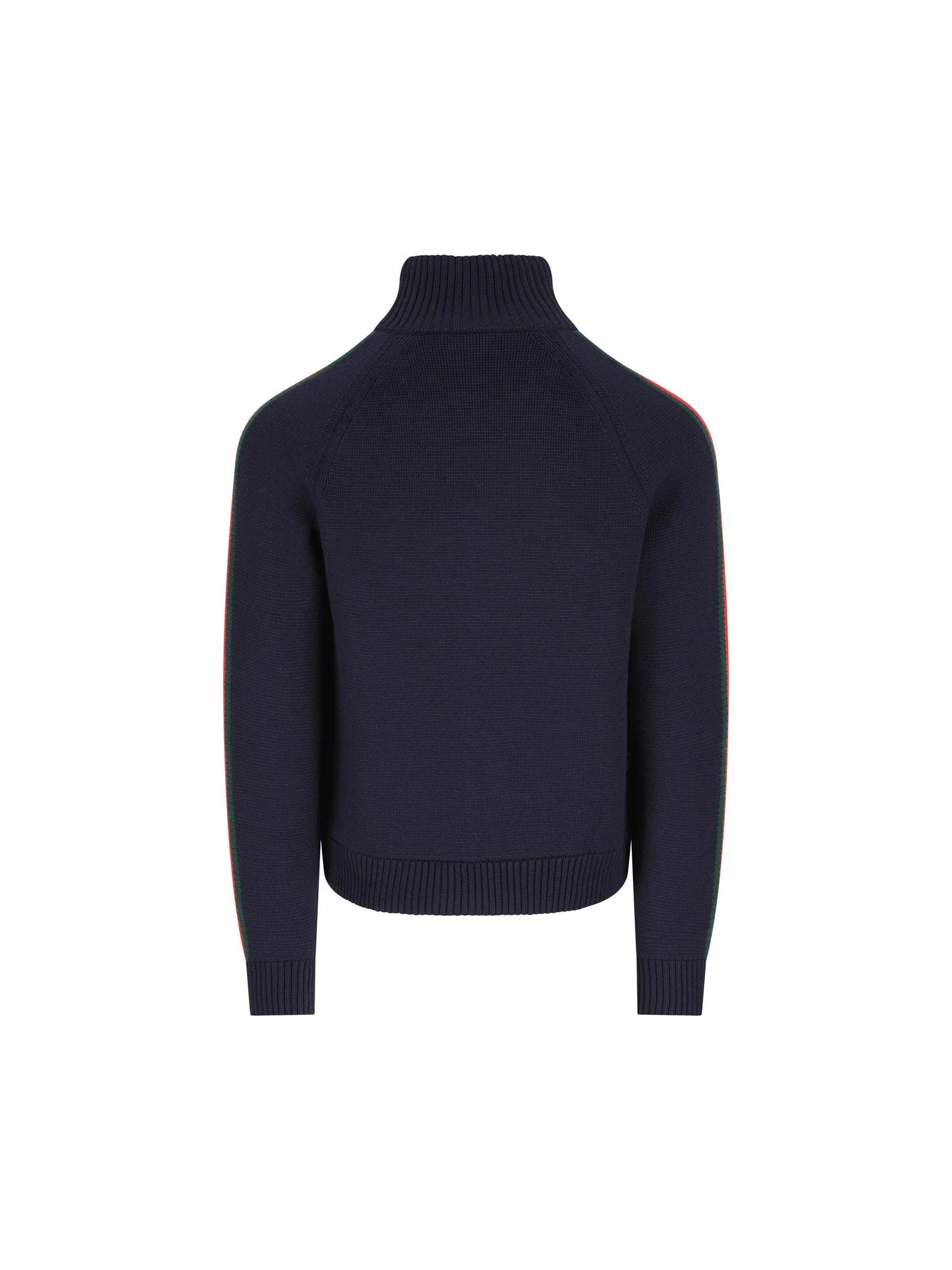 Gucci Zippered Knitwear In Wool