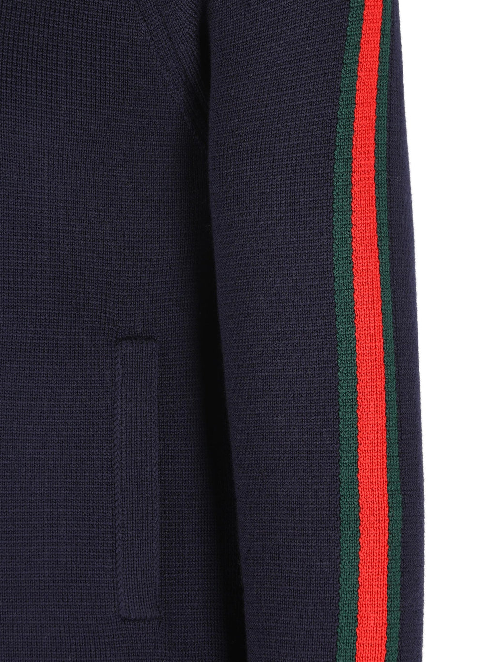 Gucci Zippered Knitwear In Wool