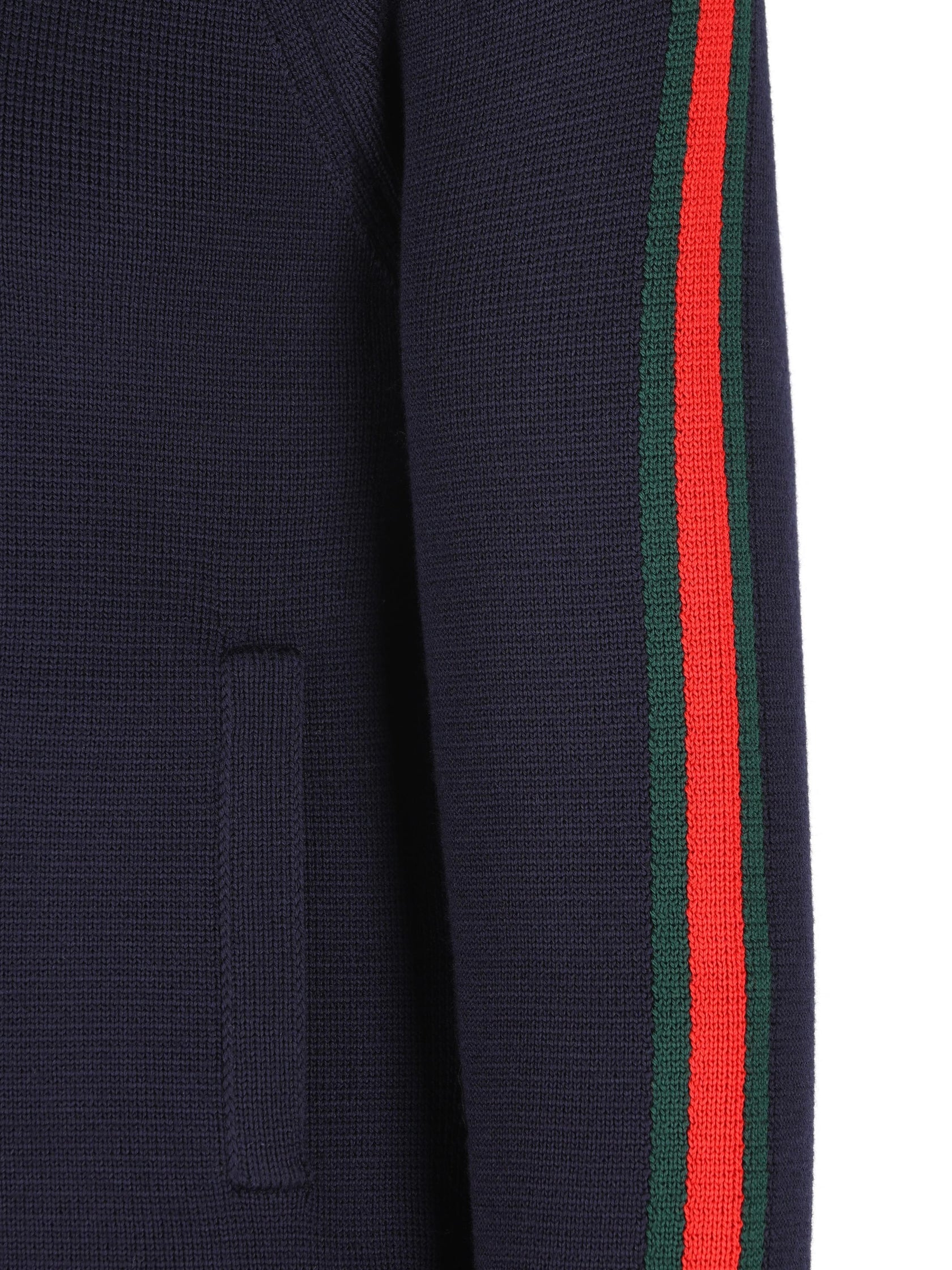 Gucci Zippered Knitwear In Wool