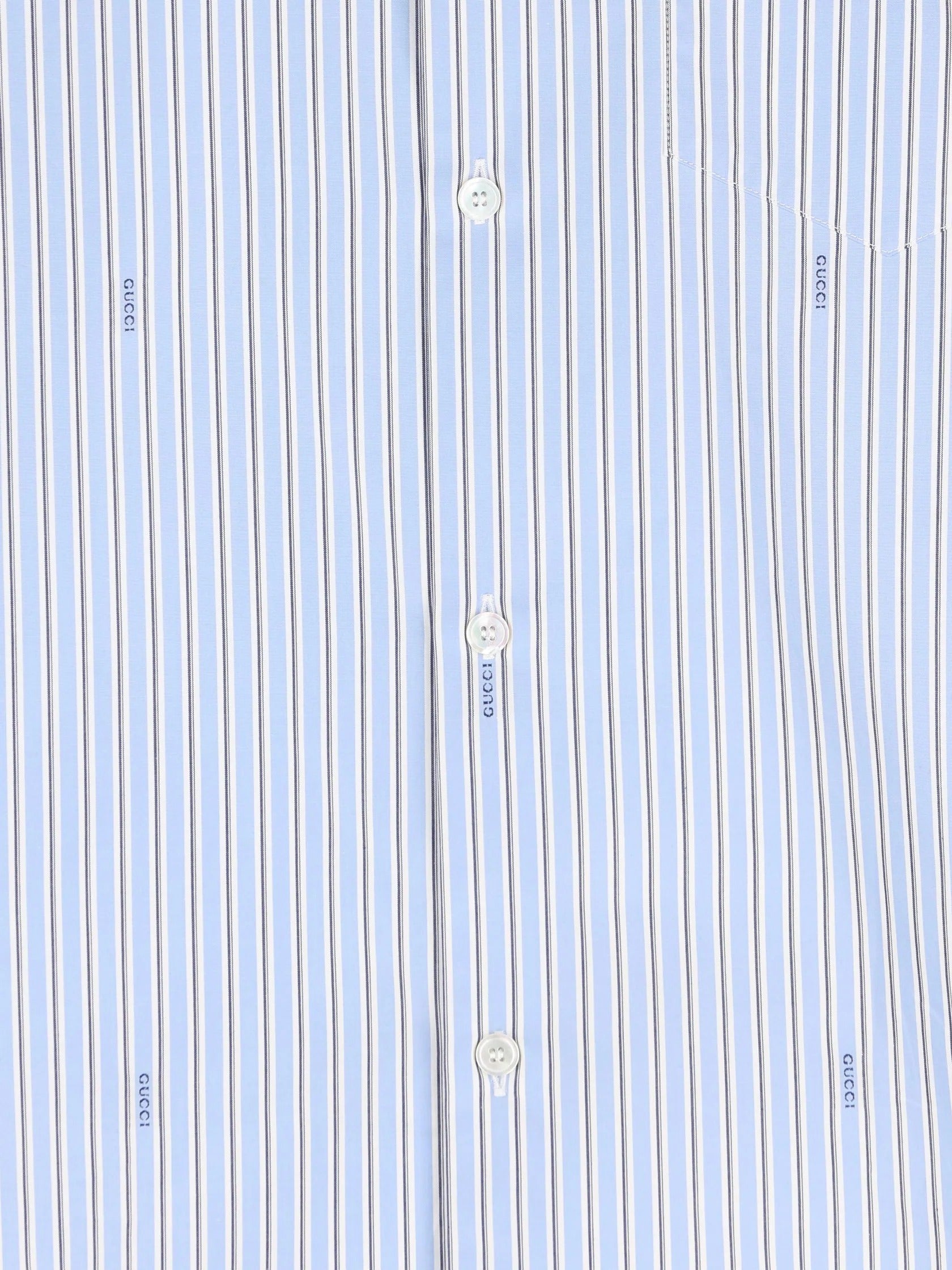 Gucci Cotton Popline Shirt