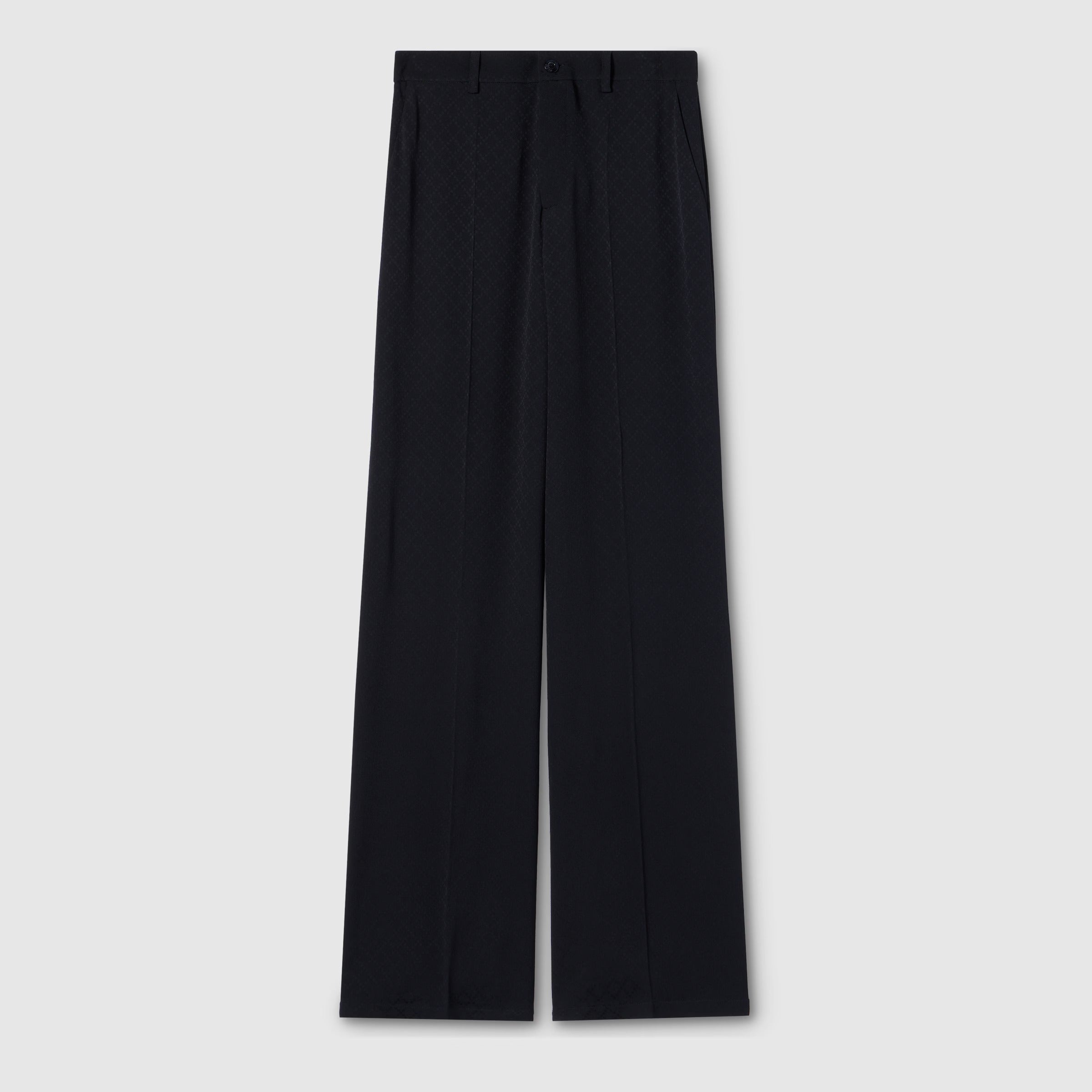 Gucci Silk Blend Wide Pants