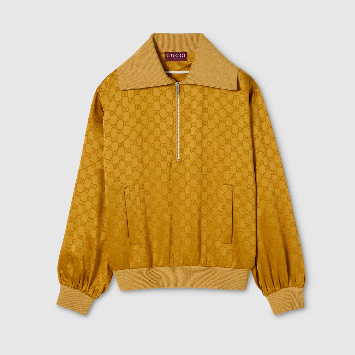 Gucci Gg Zippered Sweatshirt