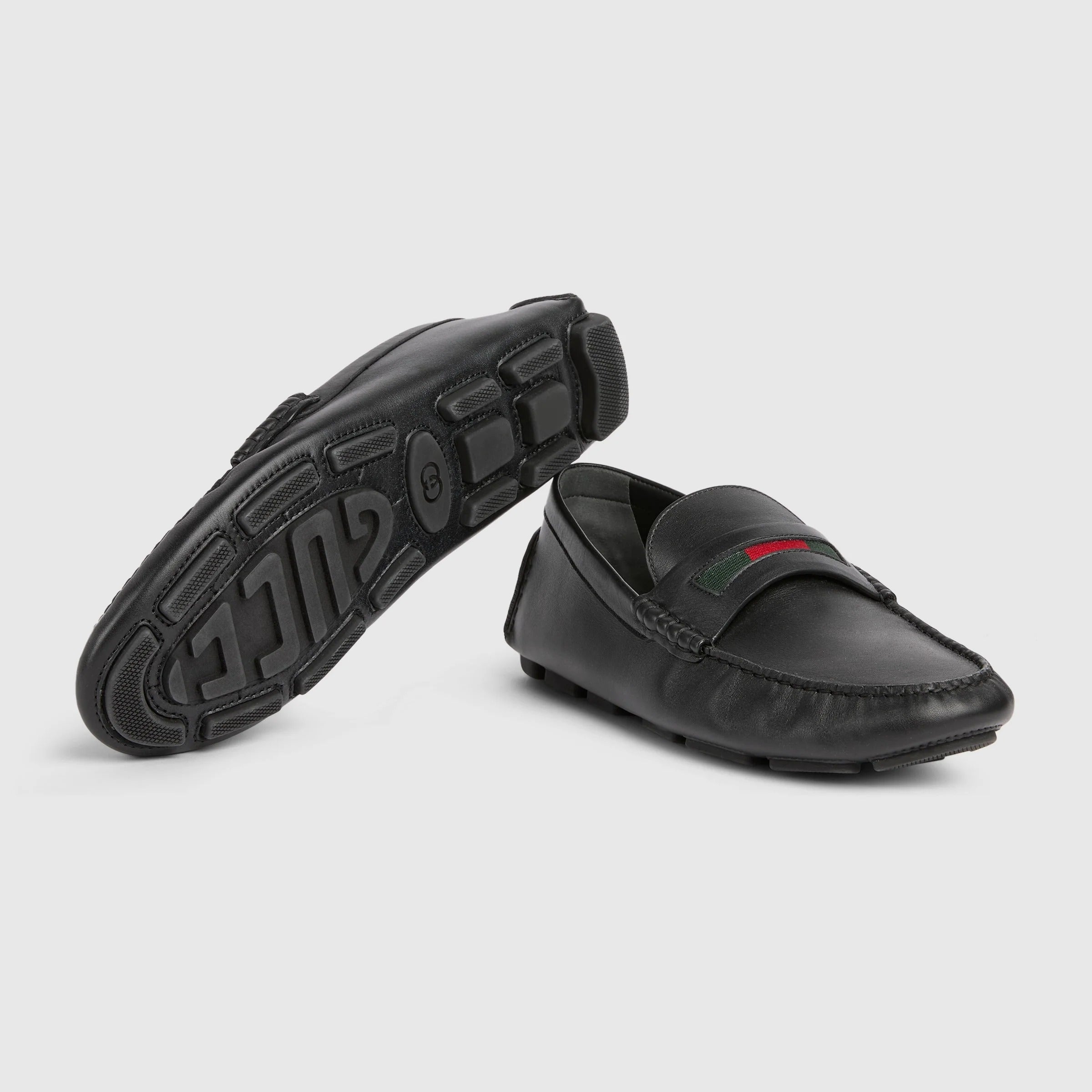 Gucci Loafers With Web Detail