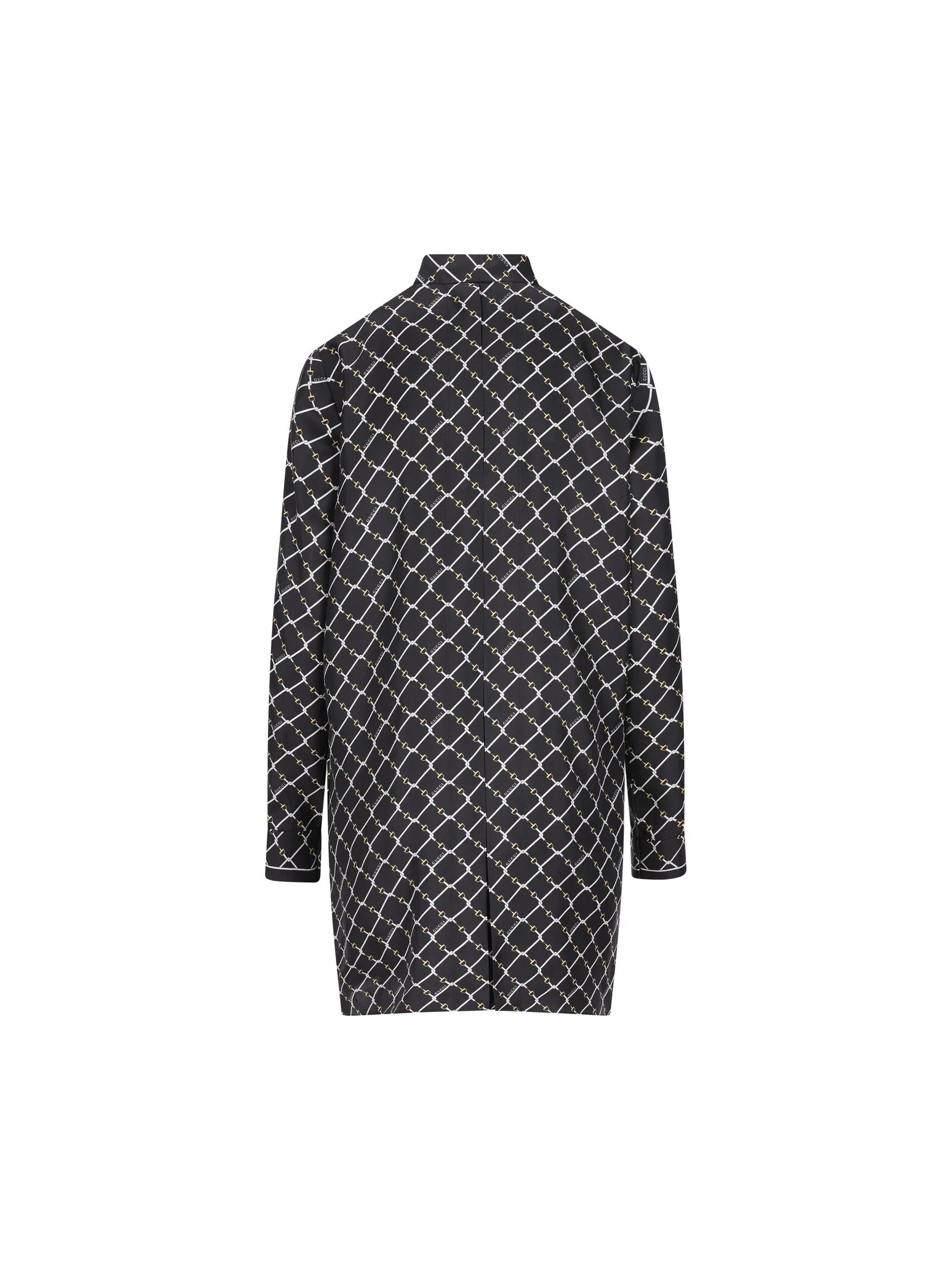 Gucci Silk Dress With Horsebit