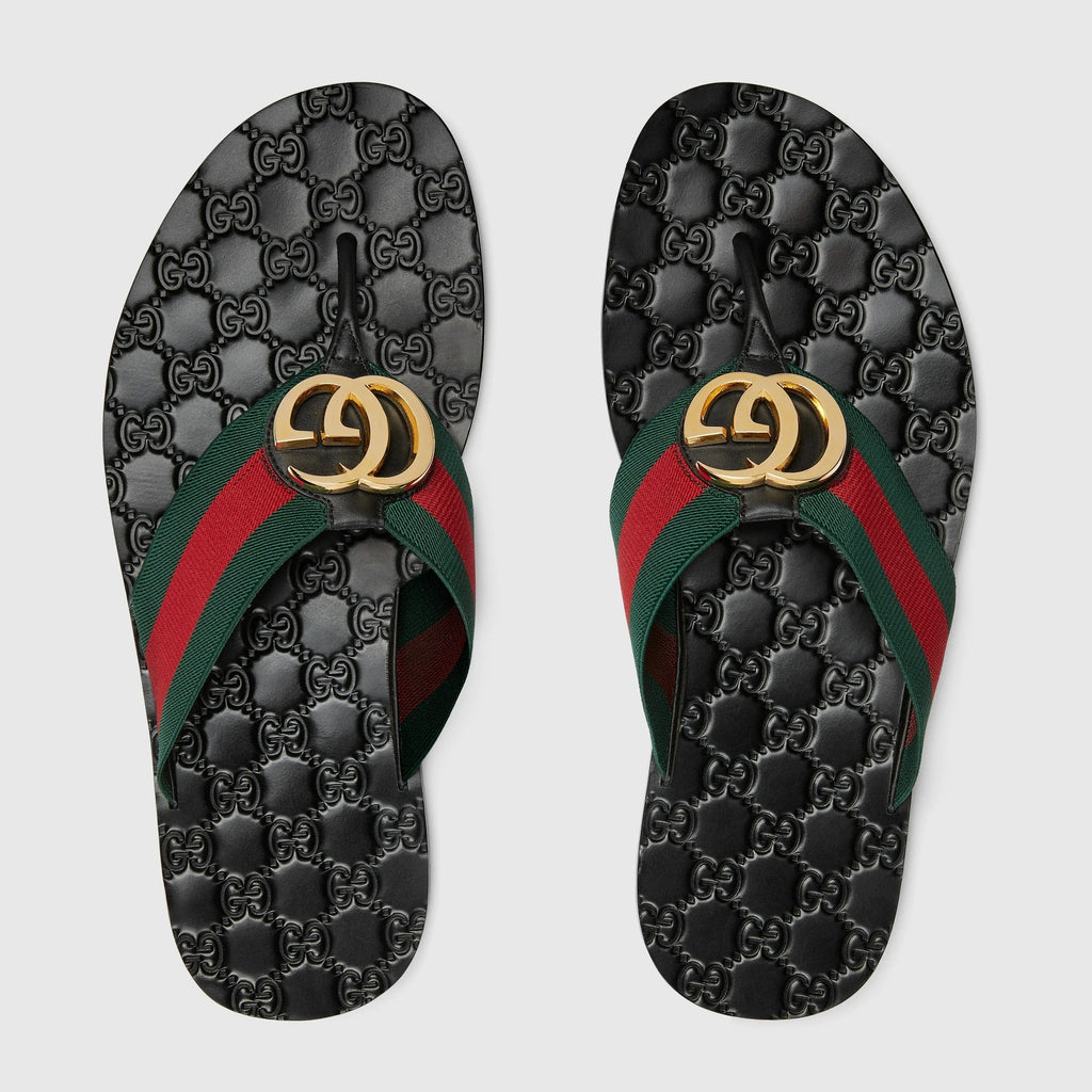Gucci "riviera" Thong Sandals