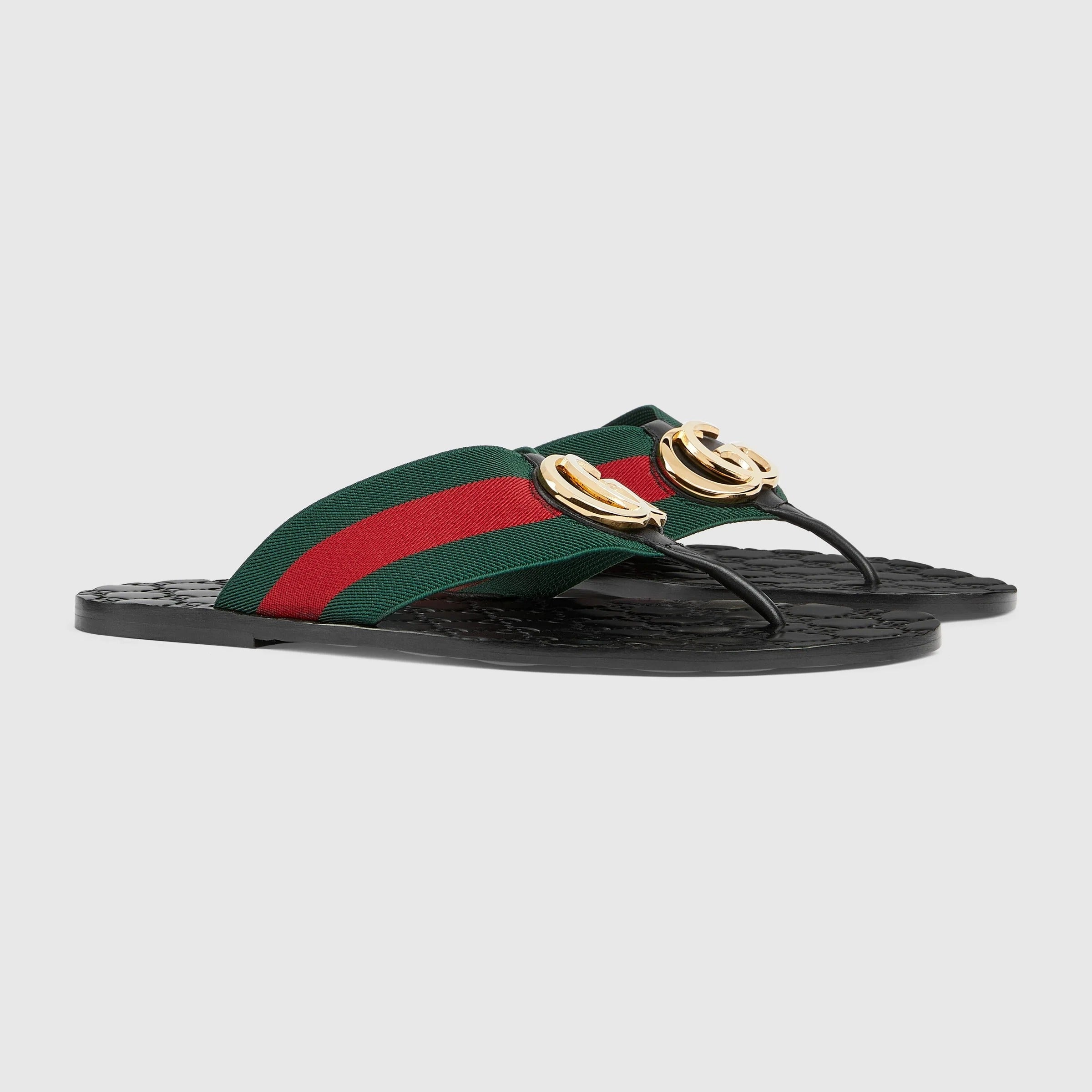 Gucci "riviera" Thong Sandals