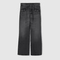 Gucci Wide Leg Jeans With Horsebit