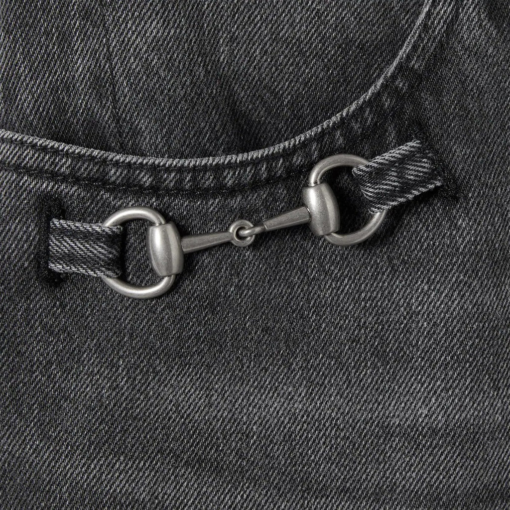 Gucci Wide Leg Jeans With Horsebit