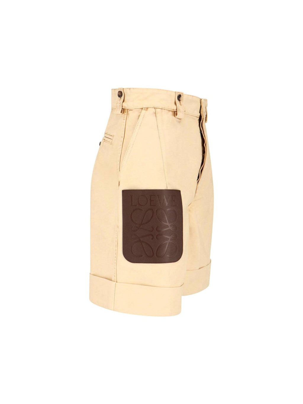 Loewe Anagram Cotton Shorts