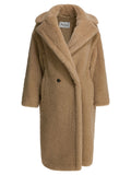 Max Mara "teddy Bear" Coat In Alpaca And Virgin Wool