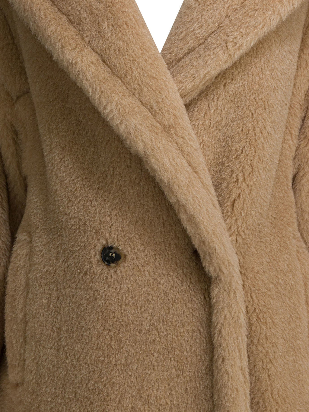 Max Mara "teddy Bear" Coat In Alpaca And Virgin Wool
