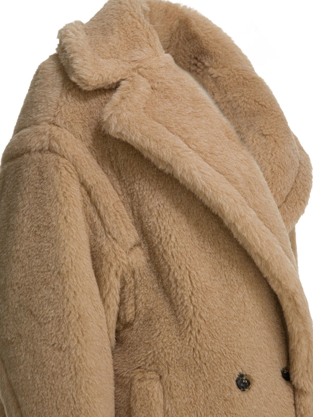 Max Mara "teddy Bear" Coat In Alpaca And Virgin Wool
