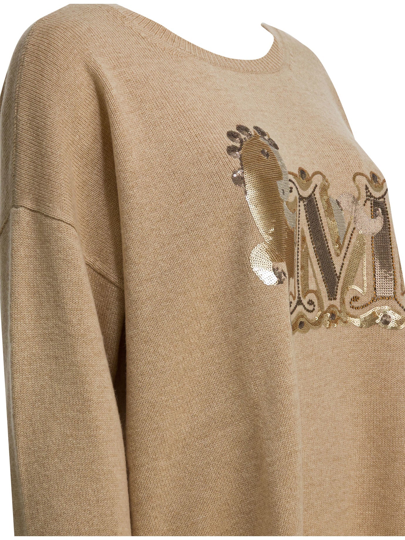 Max Mara Wool And Cashmere Crewneck Knitwear