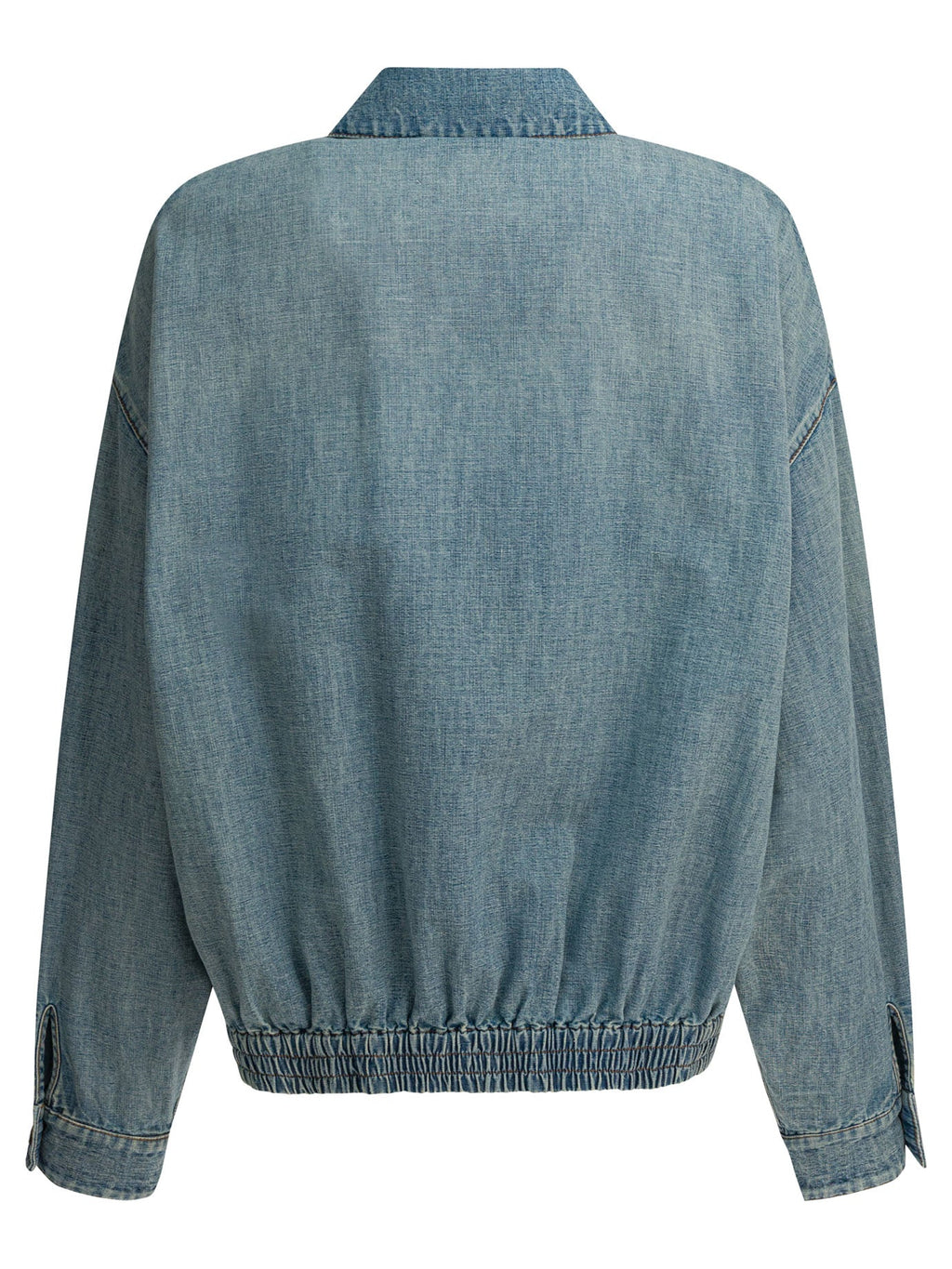 Miu Miu Zipped Denim Jacket