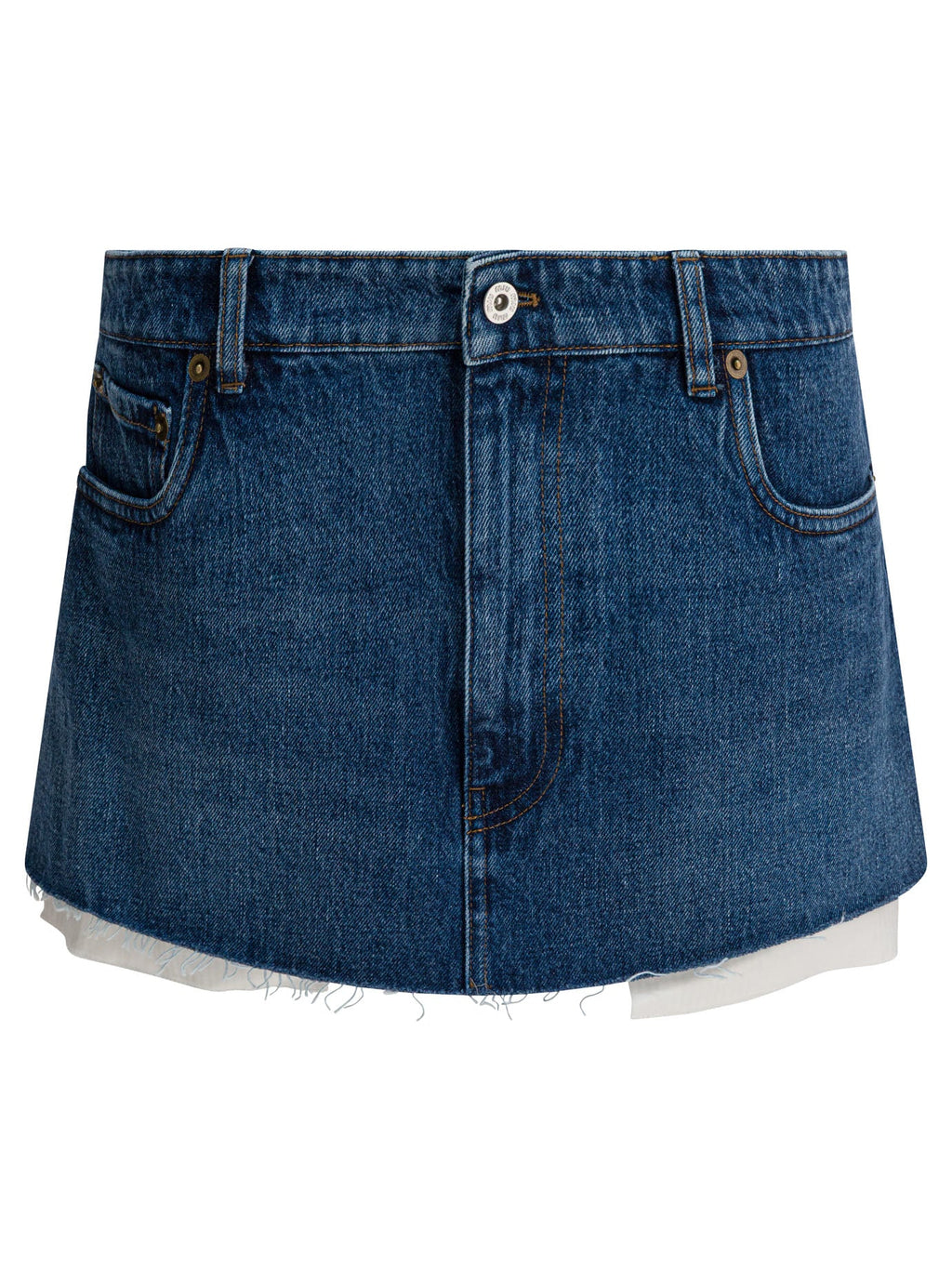Miu Miu Denim Mini Skirt