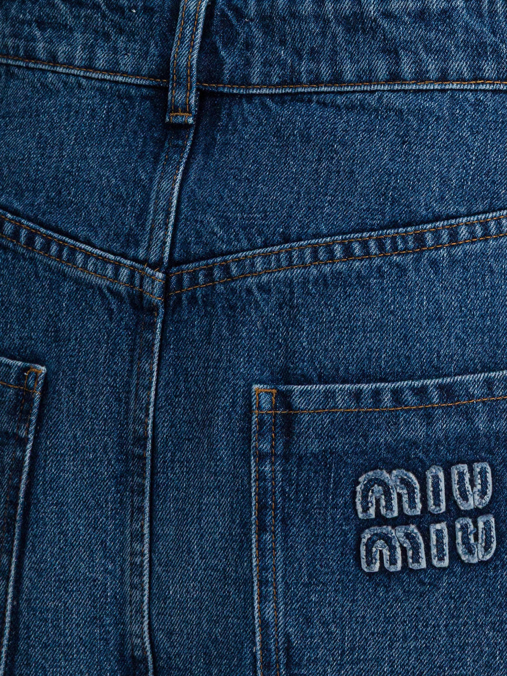 Miu Miu Denim Mini Skirt