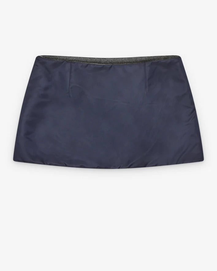 Miu Miu Mini Skirt With Logo