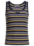 Miu Miu Cotton Tank Top With Logo