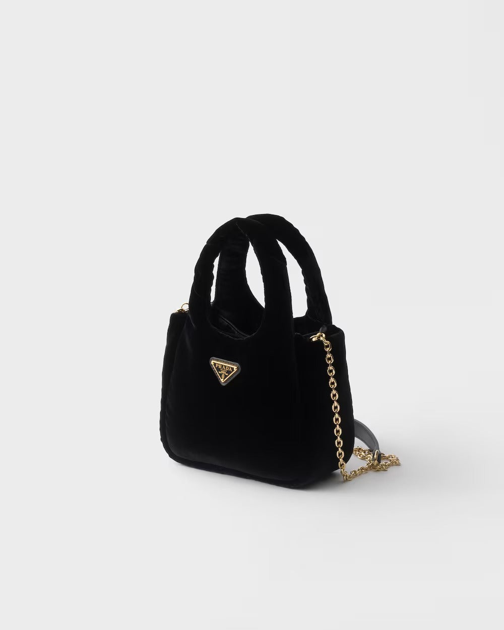 Prada Velvet Handbag Mini