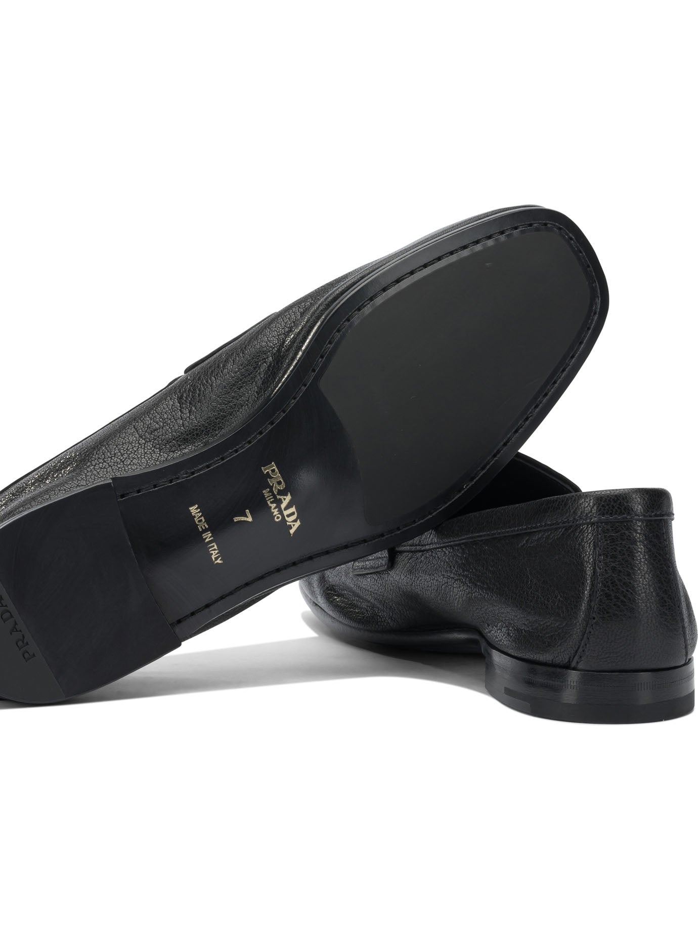 Prada Leather Loafers
