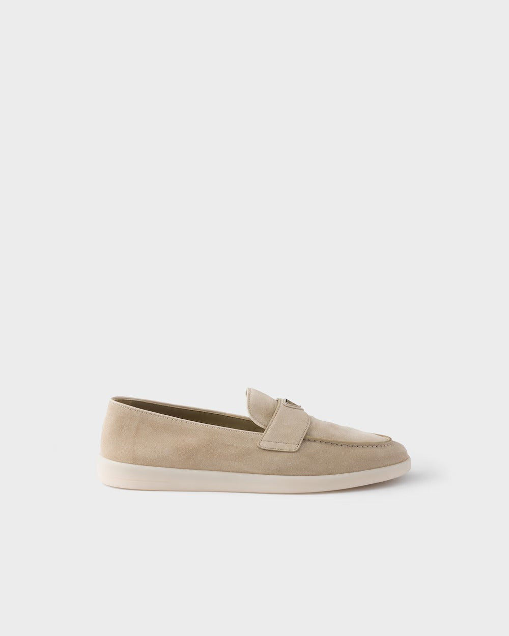 Prada Suede Leather Loafers