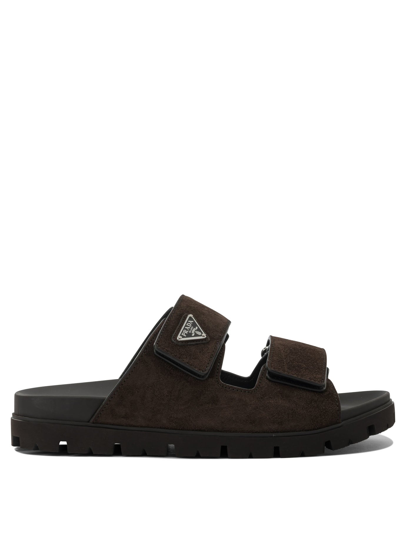 Prada Suede Slides