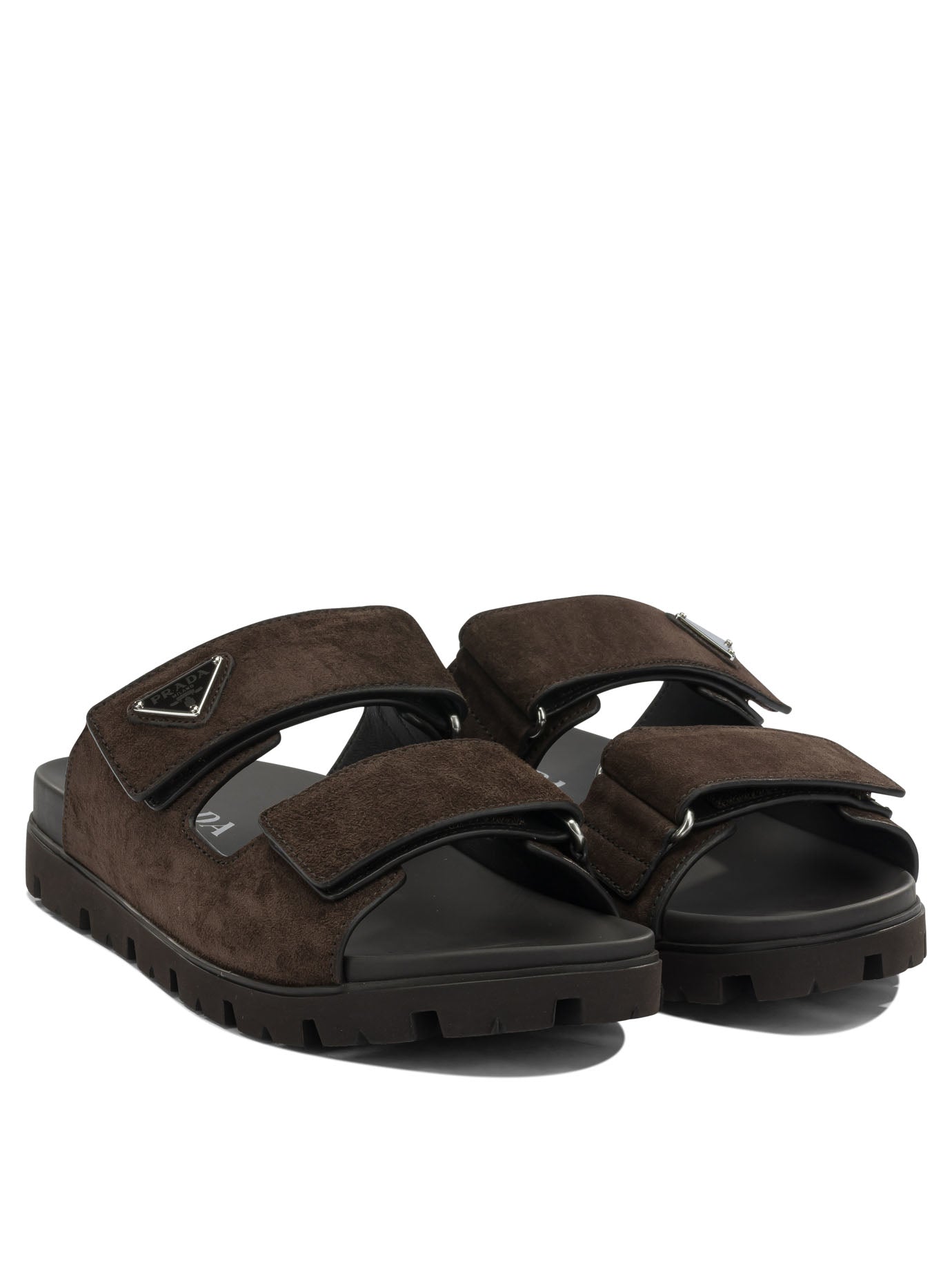 Prada Suede Slides
