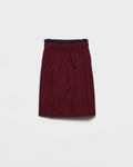 Prada Cotton Blend Midi Skirt