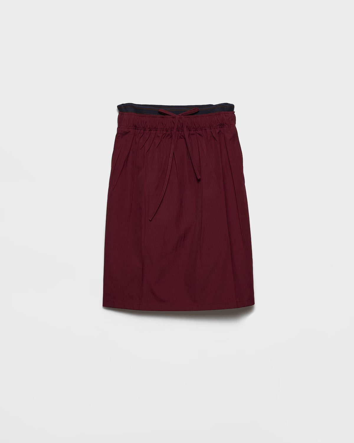 Prada Cotton Blend Midi Skirt