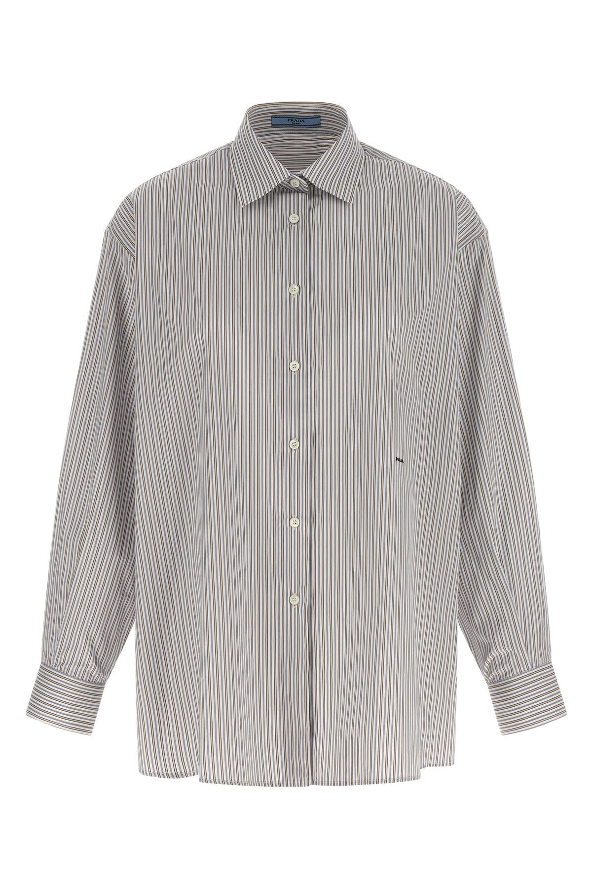 Prada Cotton Striped Shirt