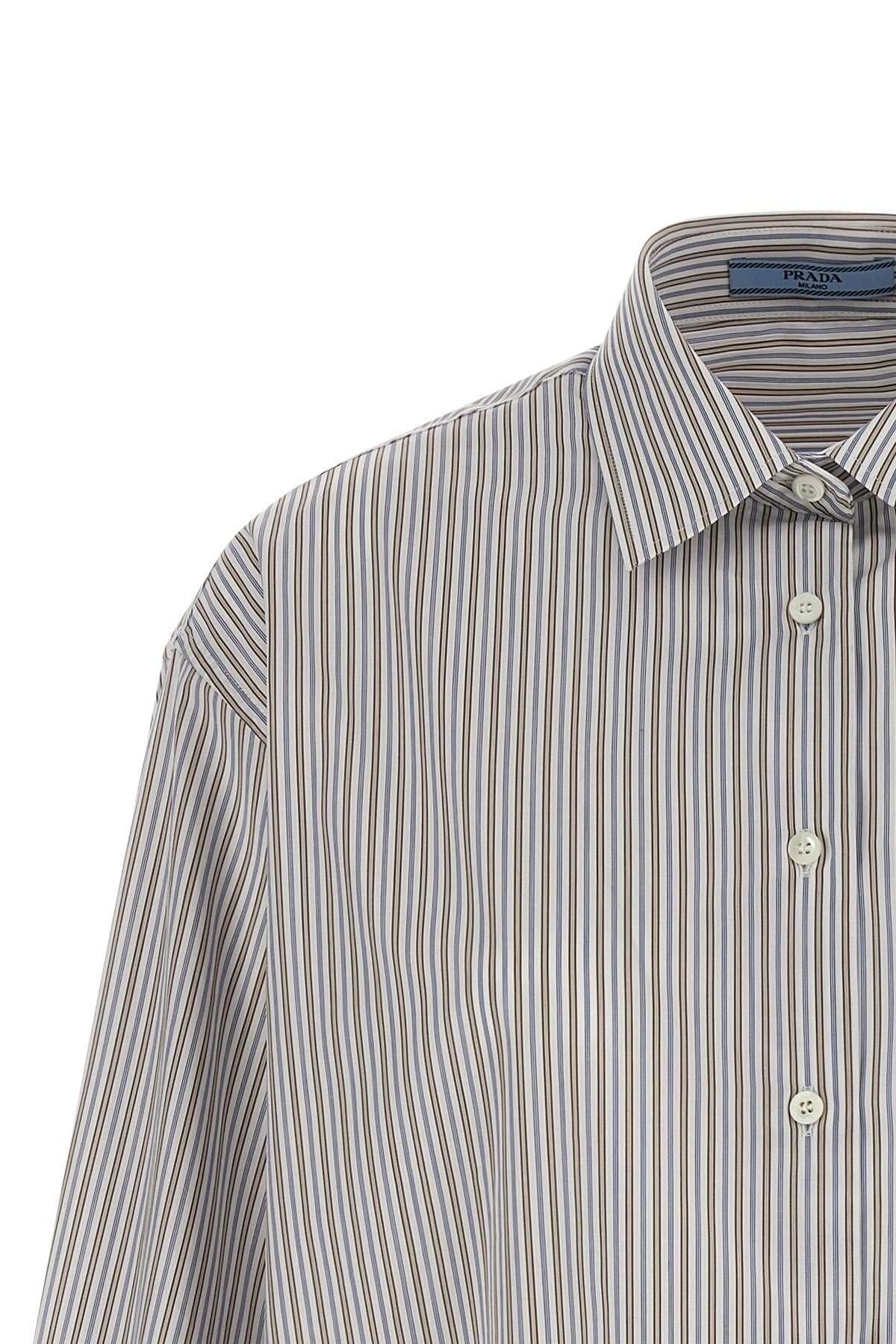 Prada Cotton Striped Shirt
