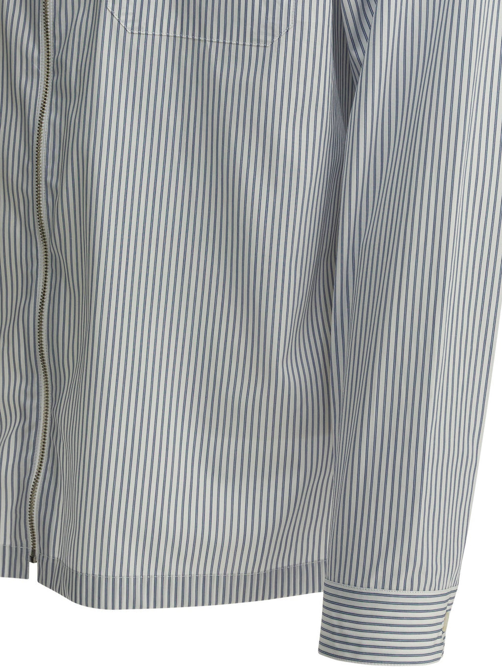 Prada Zippered Cotton Shirt
