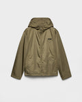 Prada Zippered Hoodie Jacket In Re-nylon