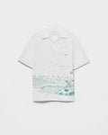 Prada Short Sleeves Shirt In Cotton