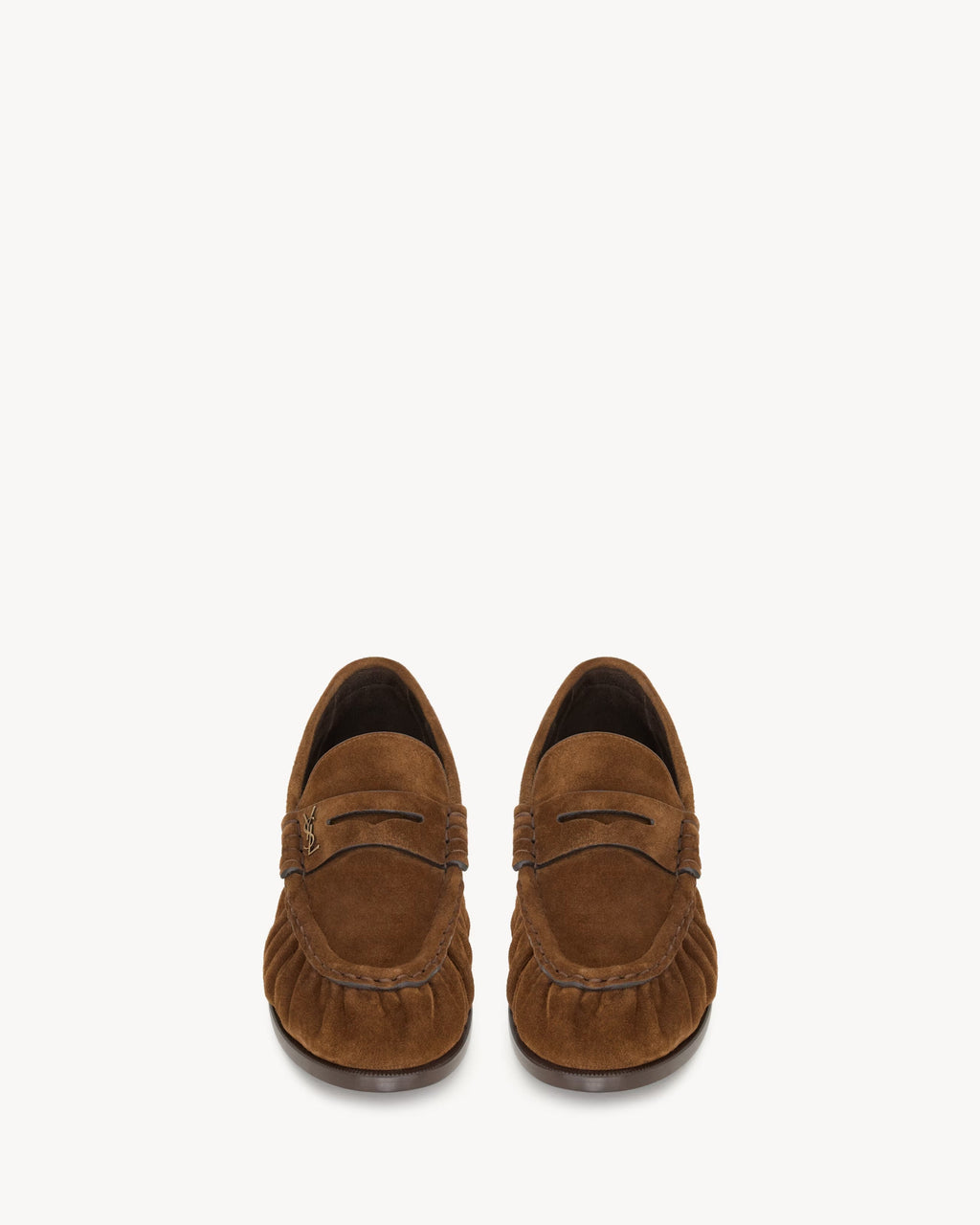 Saint Laurent "le Loafer" Suede Loafers