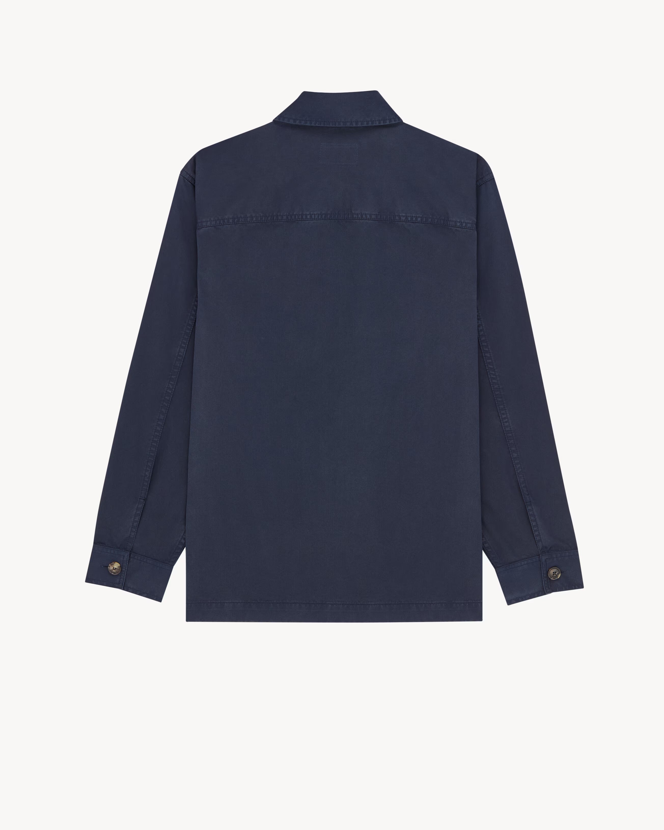 Saint Laurent Cotton Cassandre Overshirt Jacket