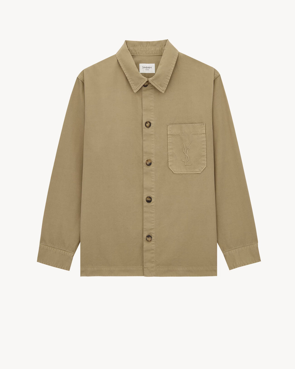 Saint Laurent Cotton Overshirt Jacket