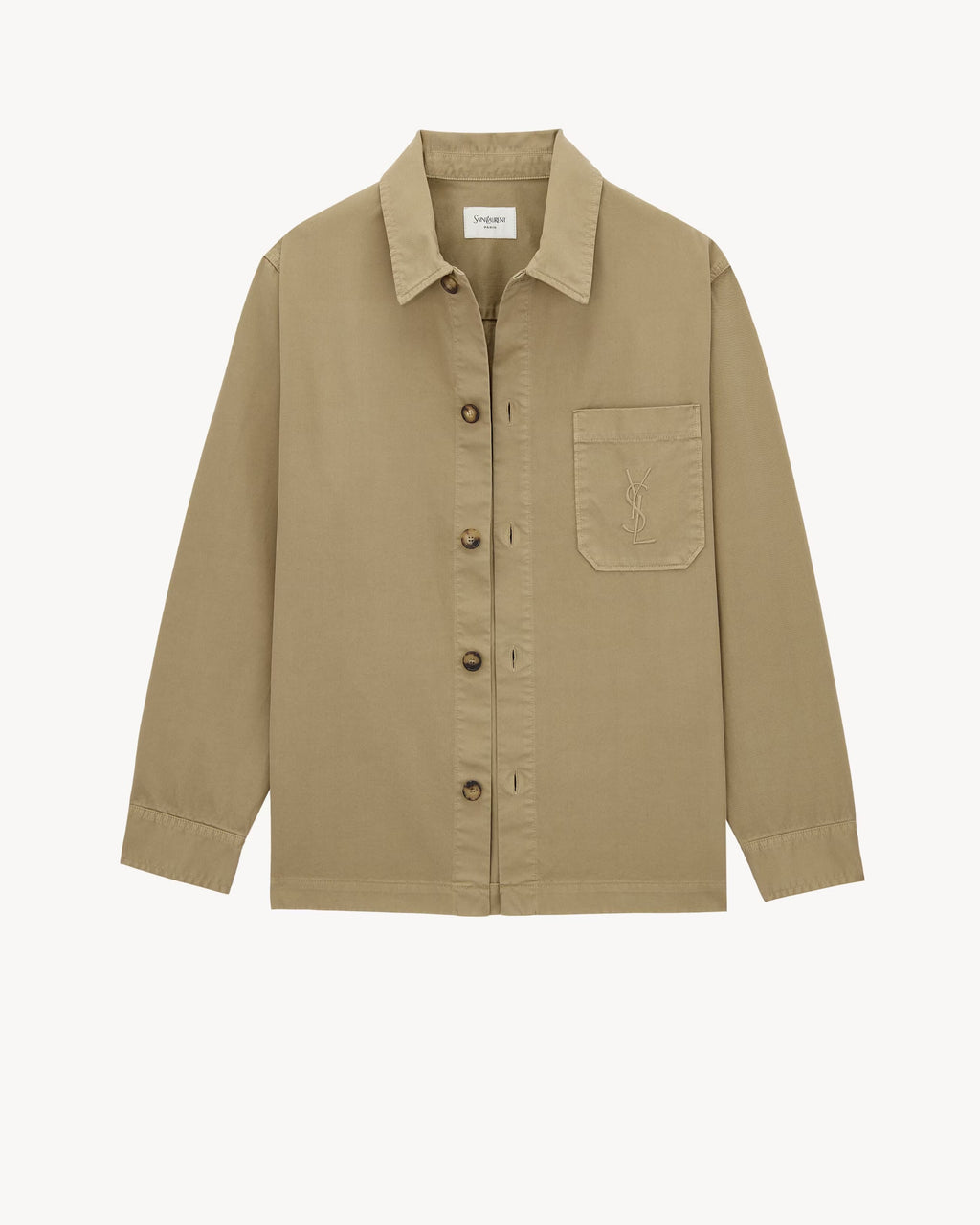 Saint Laurent Cotton Overshirt Jacket