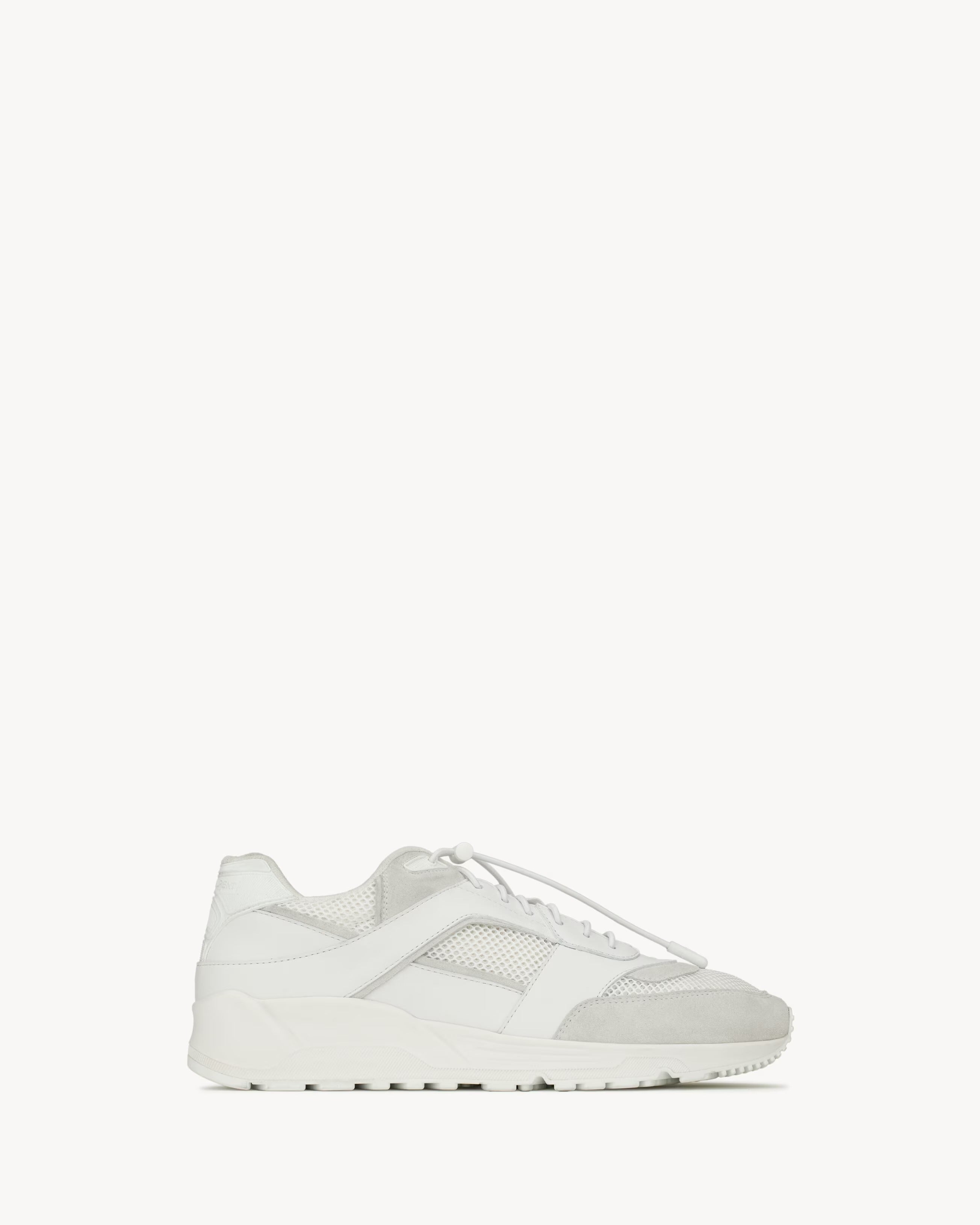 Saint Laurent "bump" Suede Leather Sneakers