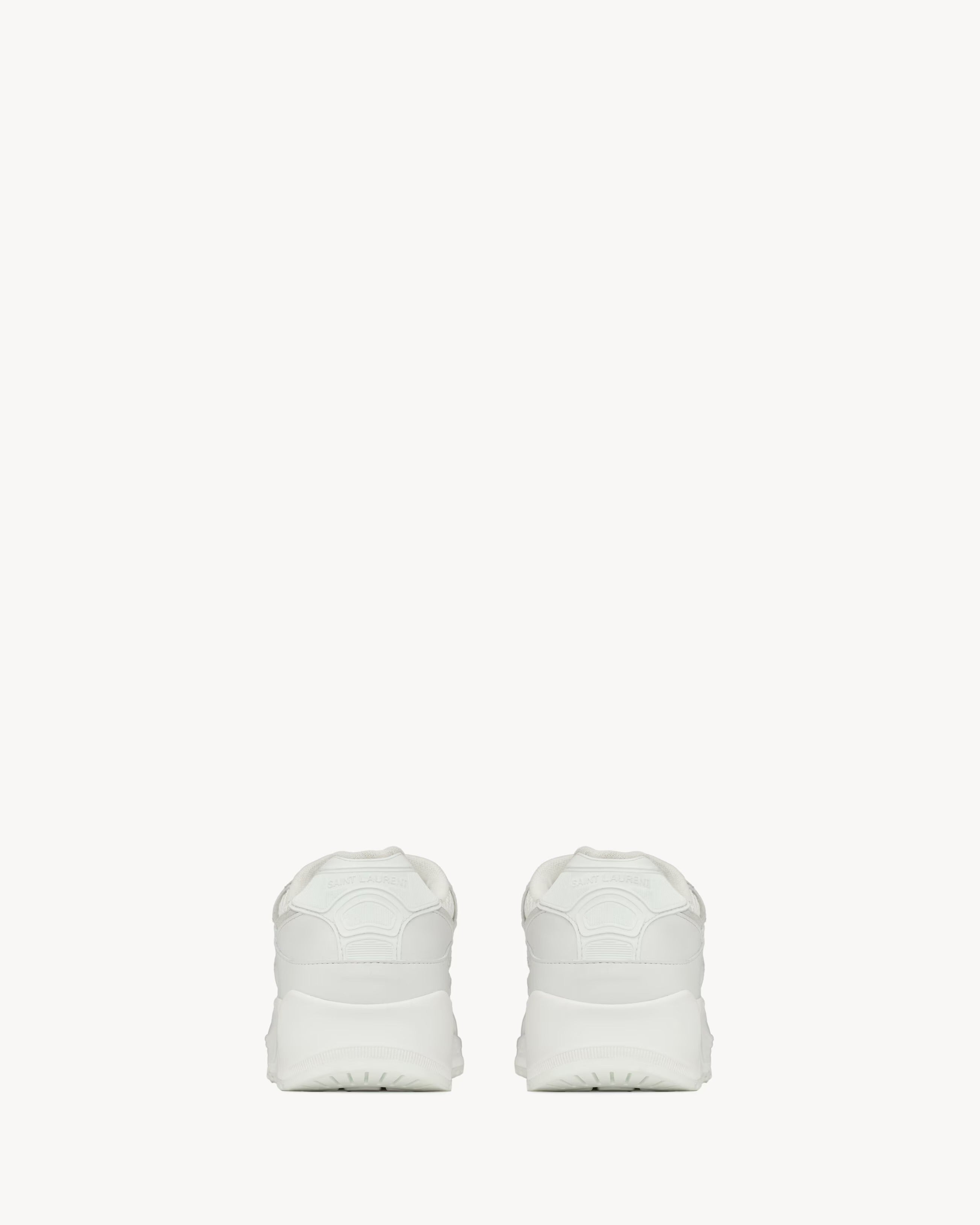 Saint Laurent "bump" Suede Leather Sneakers