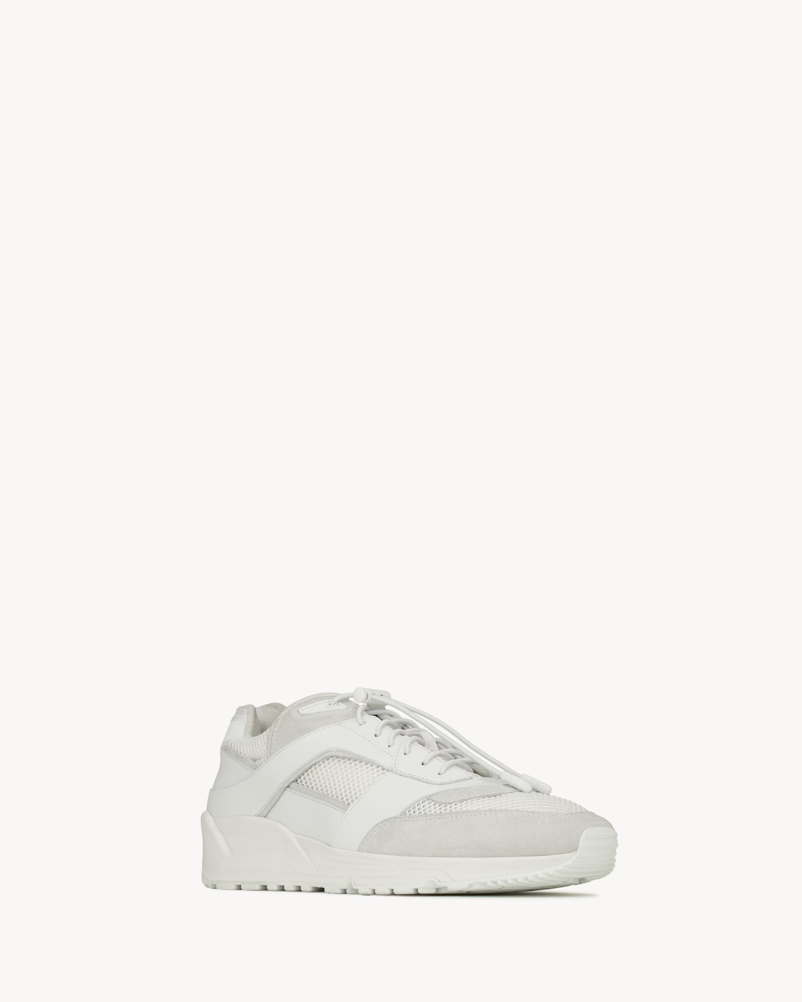 Saint Laurent "bump" Suede Leather Sneakers